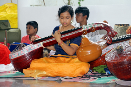 Special aarti on Samadhi day